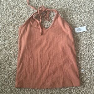 Old Navy Ribbed Halter Top Size Medium